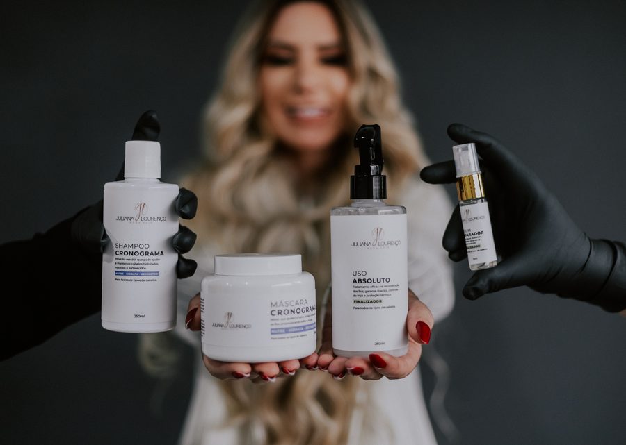Linha de produtos Ju Lourenço